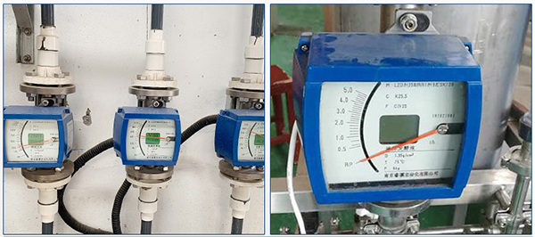化工轉子流量計現(xiàn)場安裝使用圖