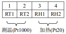 小流量氣體質(zhì)量流量計接線端子圖